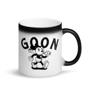 Goon characters - Matte Black Magic Mug