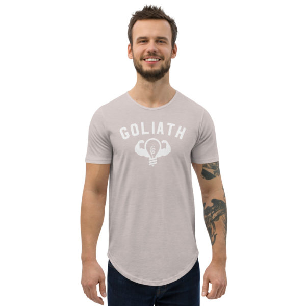 GOLIATH - Men's Curved Hem T-Shirt - Image 6