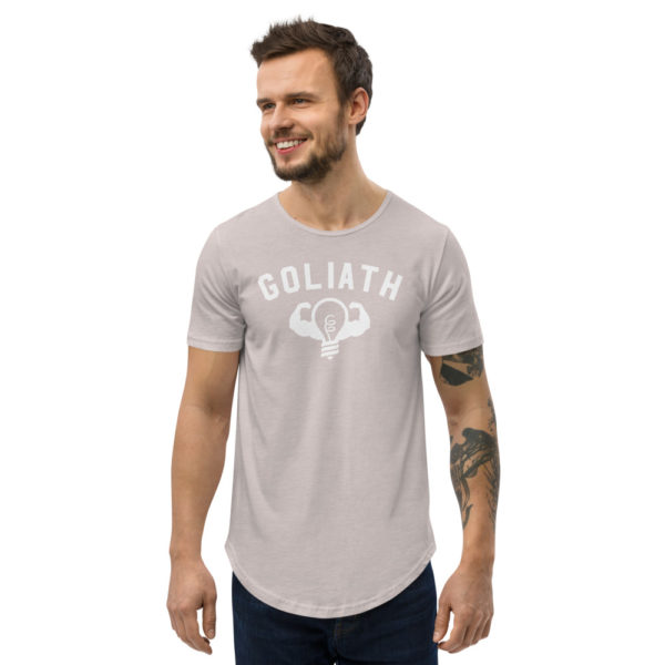 GOLIATH - Men's Curved Hem T-Shirt - Image 7