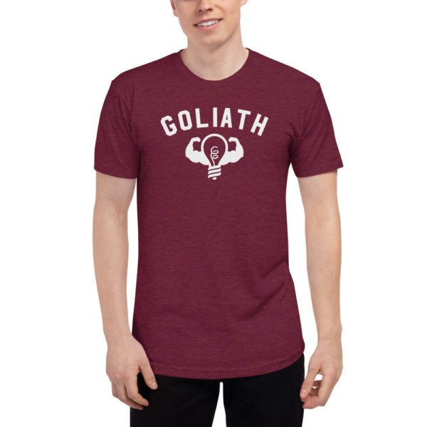 GOLIATH FLEX - Unisex Tri-Blend Track Shirt - Image 4