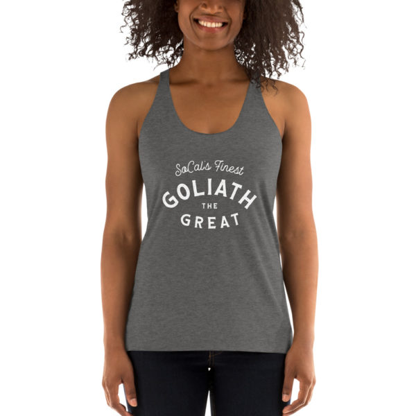 GOLIATH - Women's Racerback Tank - Image 3