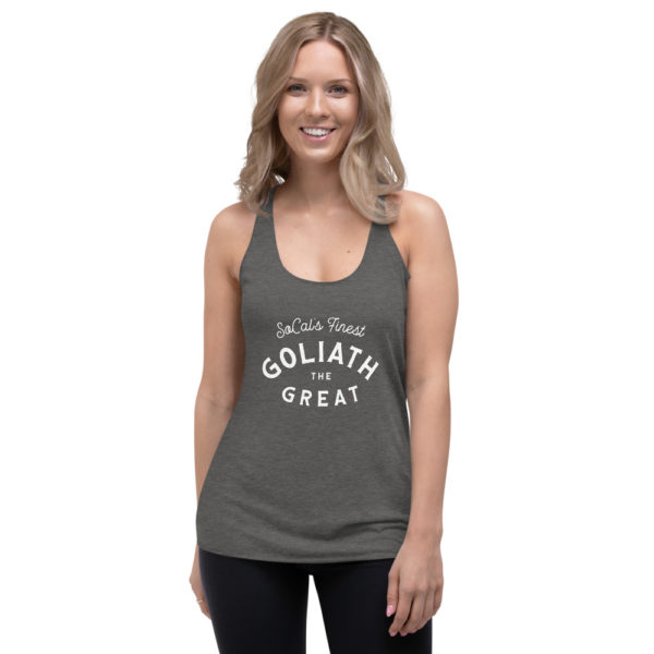 GOLIATH - Women's Racerback Tank - Image 5