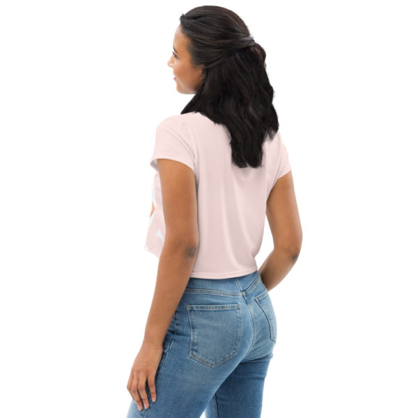 NCI Anime Nurse All-Over Print Crop Tee - Image 3