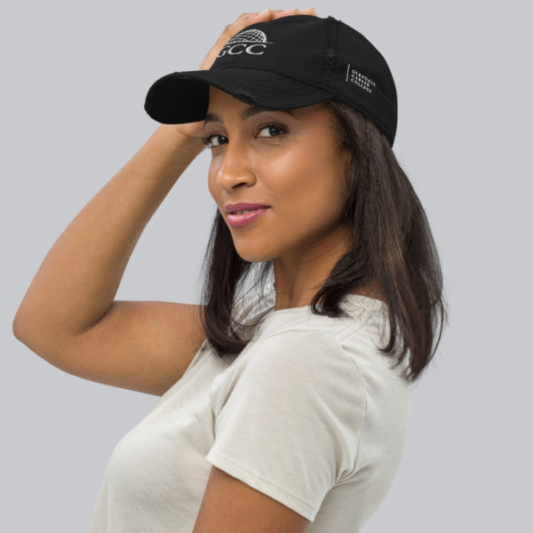 GCC Embroidered - Distressed Dad Hat - Image 6