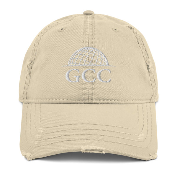GCC Embroidered - Distressed Dad Hat - Image 2