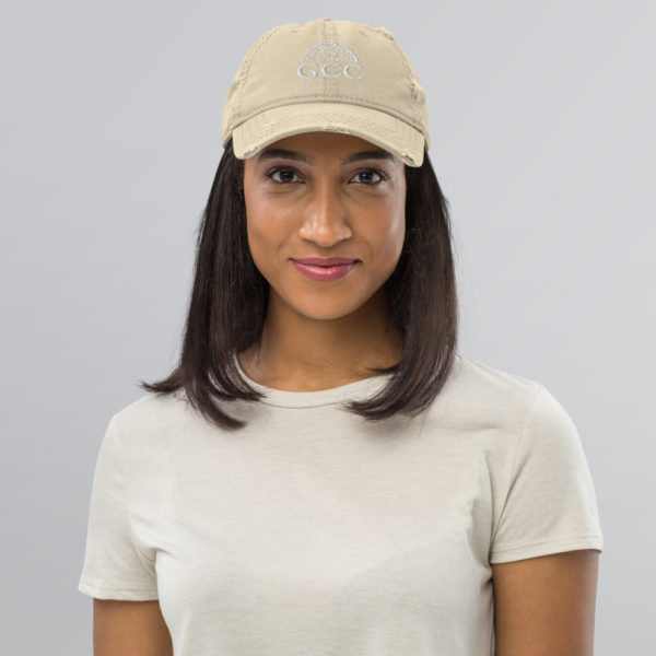GCC Embroidered - Distressed Dad Hat - Image 10