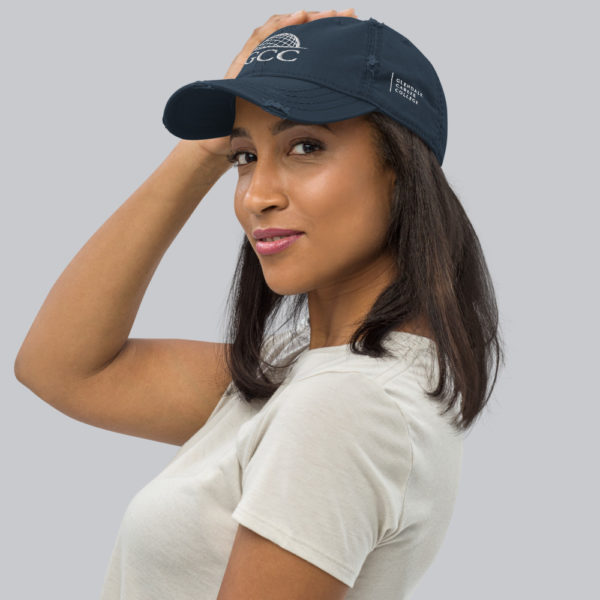 GCC Embroidered - Distressed Dad Hat