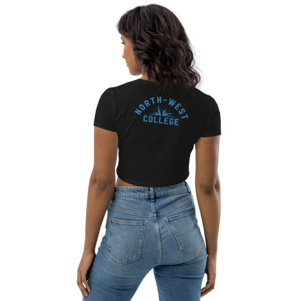 NWC blue Organic Crop Top - Image 6