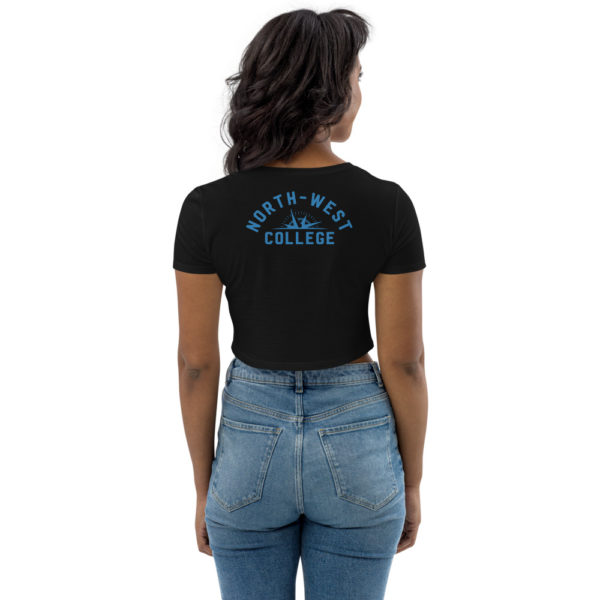 NWC blue Organic Crop Top - Image 5