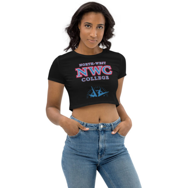 NWC blue Organic Crop Top - Image 4