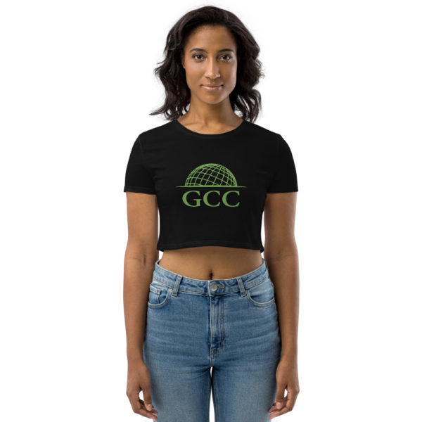 GCC green Organic Crop Top