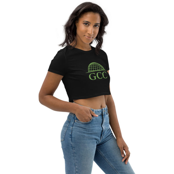 GCC green Organic Crop Top - Image 2