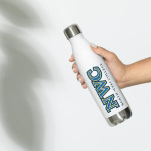 NWC University Style Logo Stainless Steel Water Bottle