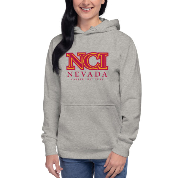 NCI double sided Sun Logo Unisex Hoodie - Image 14