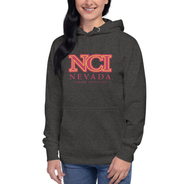 NCI double sided Sun Logo Unisex Hoodie - Image 8