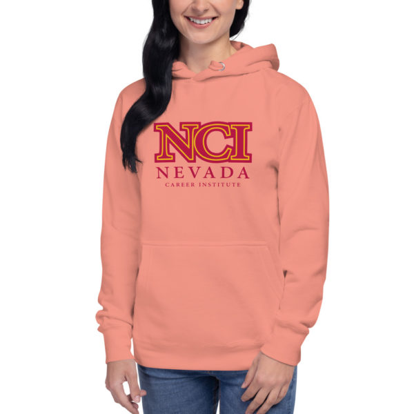NCI double sided Sun Logo Unisex Hoodie - Image 12