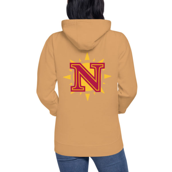 NCI double sided Sun Logo Unisex Hoodie - Image 11