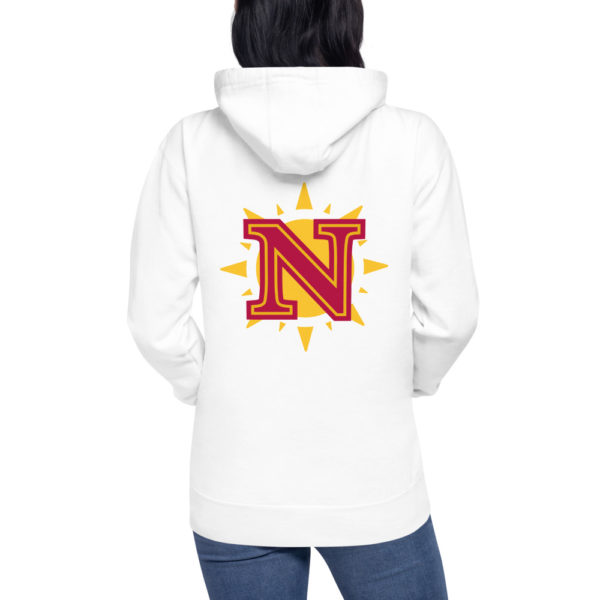 NCI double sided Sun Logo Unisex Hoodie