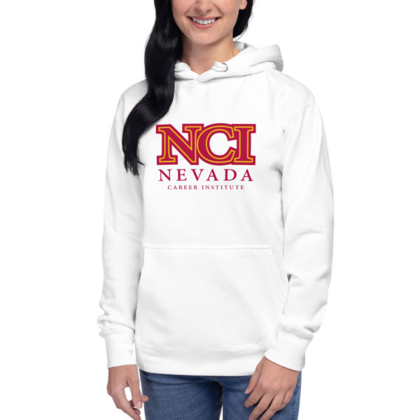 NCI double sided Sun Logo Unisex Hoodie - Image 16