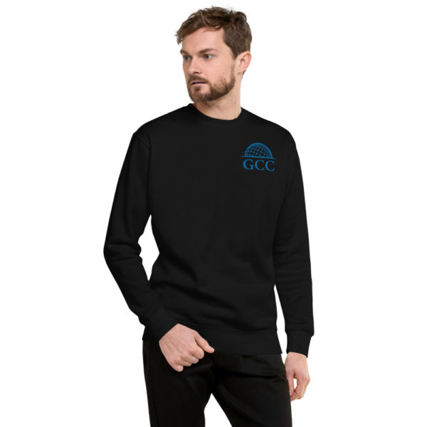 GCC Blue Unisex Premium Sweatshirt - Image 4