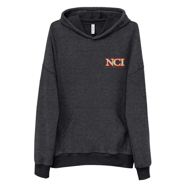 NCI Unisex sueded fleece hoodie - Image 2