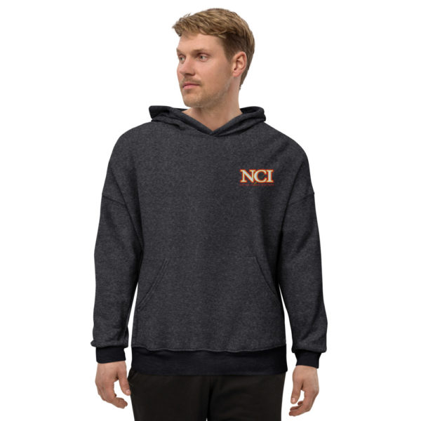 NCI Unisex sueded fleece hoodie - Image 3