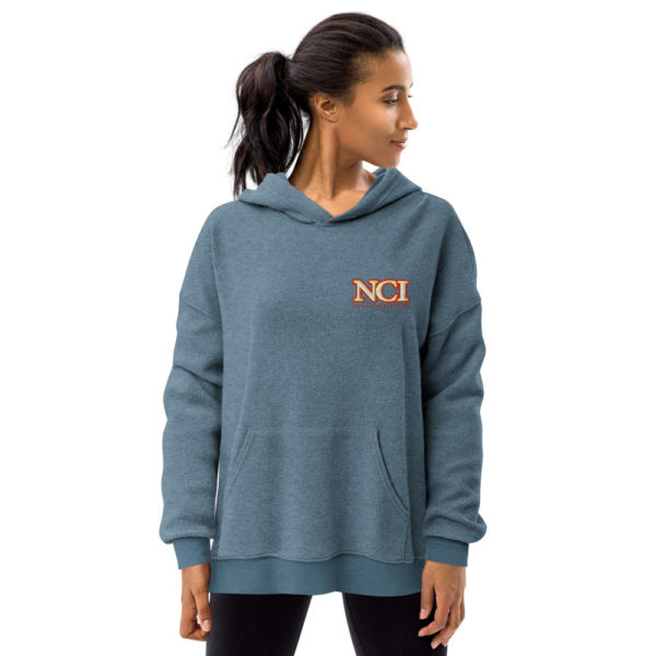 NCI Unisex sueded fleece hoodie - Image 8