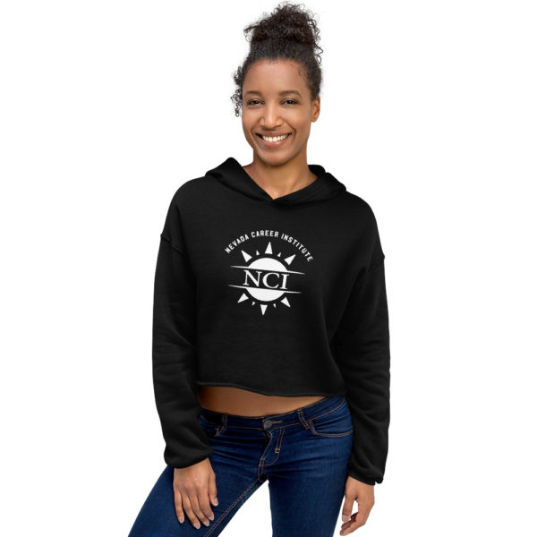 NCI Global logo Crop Hoodie - Image 4