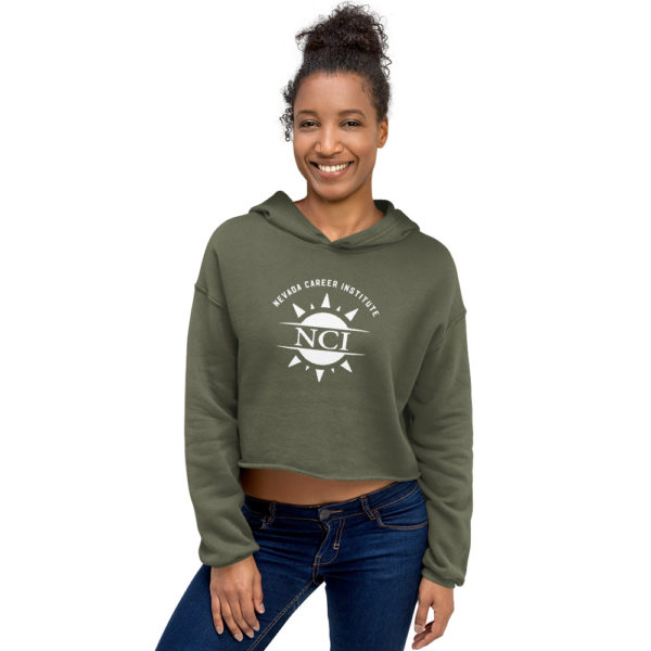 NCI Global logo Crop Hoodie - Image 5