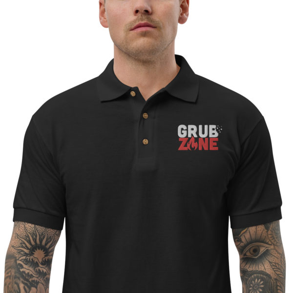 GRUB ZONE - Embroidered Polo Shirt
