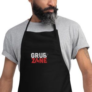 GRUB ZONE - Embroidered Apron