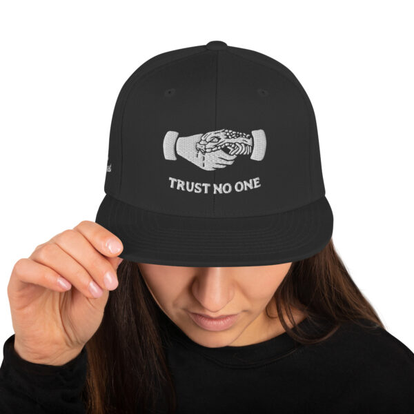 NO TRUST Snapback Hat - Image 2