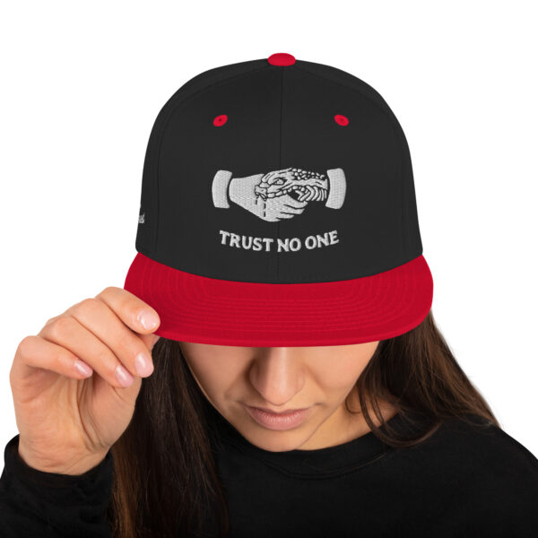 NO TRUST Snapback Hat - Image 5